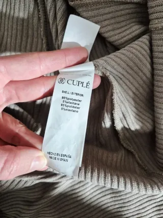 Vestido Midi Punto Volantes Cuplé