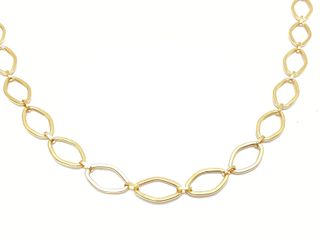 cadena oro 18k 22cm