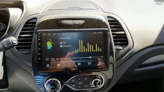 Rádio Renault Captur Android 14 com Carplay (Novo)