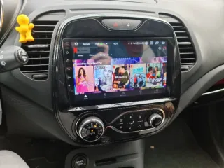 Rádio Renault Captur Android 14 com Carplay (Novo)