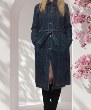 Vestido vaquero Brotes