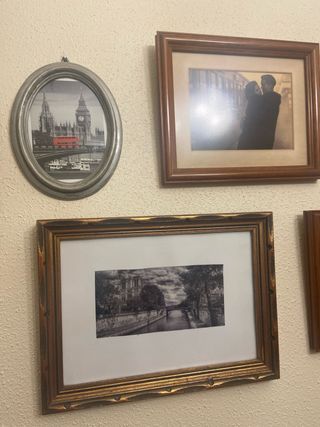 Lote de 6 cuadros decorativos