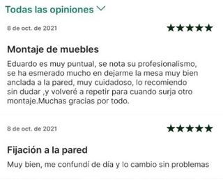 Muebles IKEA servicio profesional de montaje.