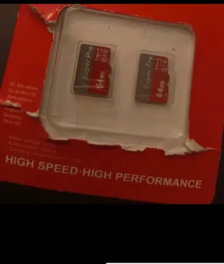 2 Tarjetas Micro SD 64