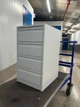 Cajonera Blanca leroy Merlin 40x45x72. 4 cajones