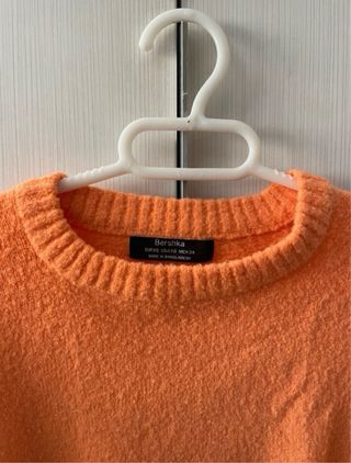 Jersey Bershka Naranja Talla M