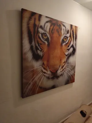 Cuadro grande de tigre