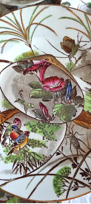 10 Piatti Dolce Boch 1890