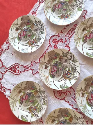 10 Piatti Dolce Boch 1890