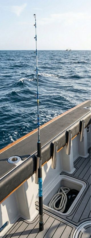 Caña SAGA Trolling 20 LBS 1,5 m + funda SAGA