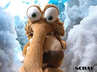 Peluche Scrat Ice Age 2 Originale Play-By-Play