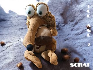 Peluche Scrat Ice Age 2 Originale Play-By-Play