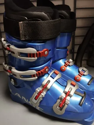 Bota de esquí azul junior