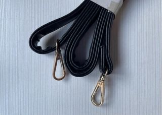 Pack 2 Cadenas Bolso Negro y Dorado