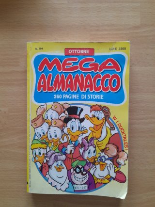 Tre fumetti Mega almanacco anni 80