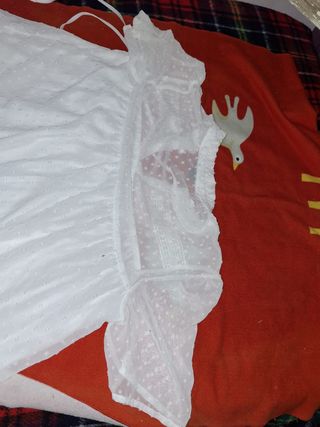 Vestido Verano Blanco Encaje