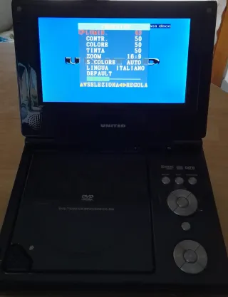 Lettore DVD portatile United