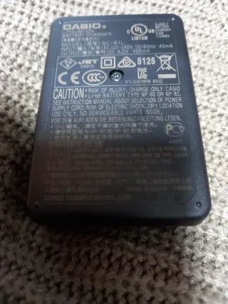 Cargador Batería Casio