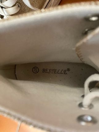 Zapatillas Converse Doradas Brillantes