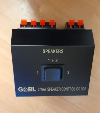 2 way speaker control selettore casse 2 vie