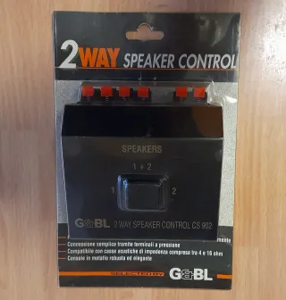 2 way speaker control selettore casse 2 vie