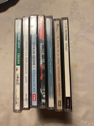 Lote 8 CDs Pop/Rock Internacional y Nacional