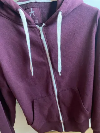 Sudadera con capucha Atmosphere morada talla XL