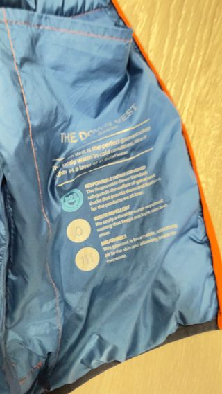 Chaleco Ganso Naranja