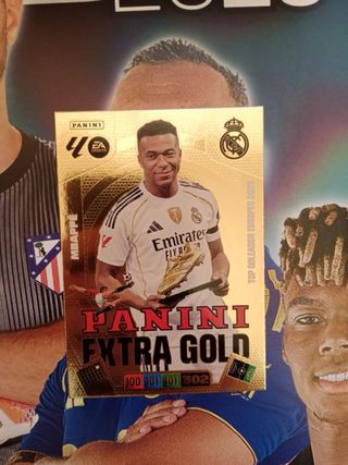 Panini Extra Gold Mbappé Adrenalyn 2025/26