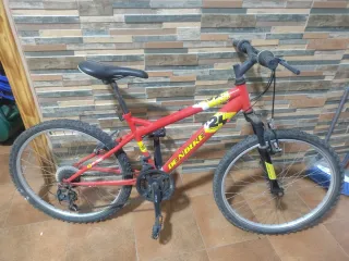 Bicicleta 24 Roja