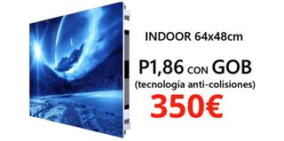 Pantalla LED Indoor 64x48cm GOB