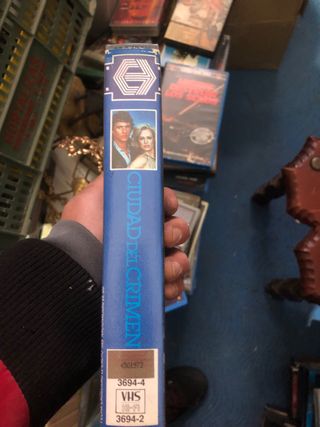 VHS Ciudad del Crimen (Fear City) Cannon