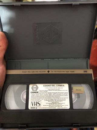 VHS Ciudad del Crimen (Fear City) Cannon