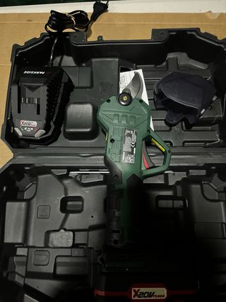 Tijera poda parkside 20v completa