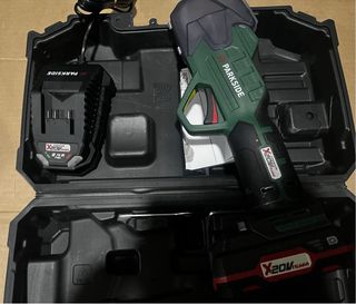 Tijera poda parkside 20v completa