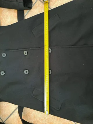 Cappotto Patrizia Pepe nero doppio petto