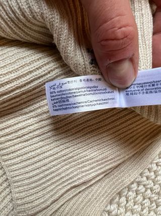 Bufanda Tommy Hilfiger Beige Hombre