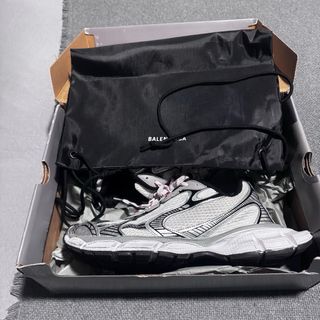 Zapatillas Balenciaga 3XL Plata y Blanco