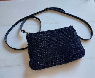 Bolso fiesta crochet negro nuevo