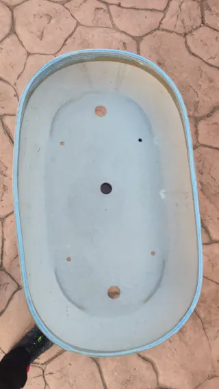 Maceta Bonsái 43cm Azul Celeste