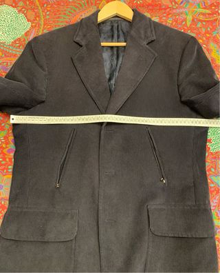 Giacca uomo blu in velluto a coste