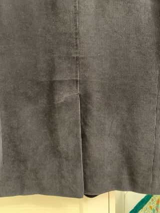 Giacca uomo blu in velluto a coste