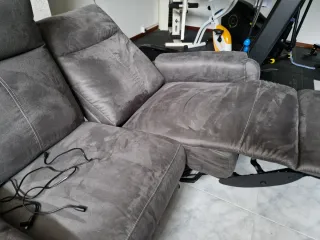 Sofá de 2 plazas gris