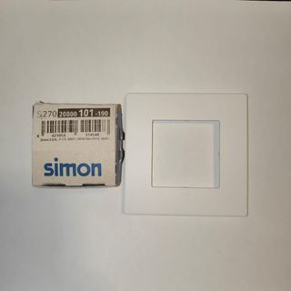 Interruptor pulsador Simon 270 Blanco Mate