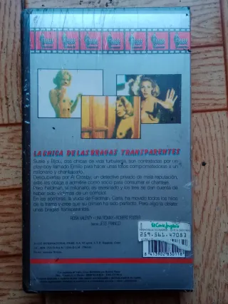 La Chica de las Bragas Transparentes VHS