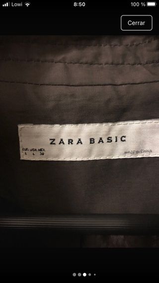 Chaqueta Zara