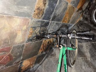 Bicicleta verde marca Splendor