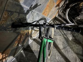 Bicicleta verde marca Splendor