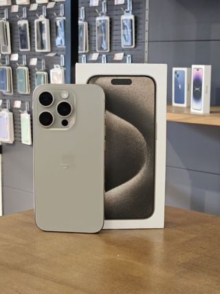 IPHONE 15 PRO 128GB TITANIO BATTERY 100%