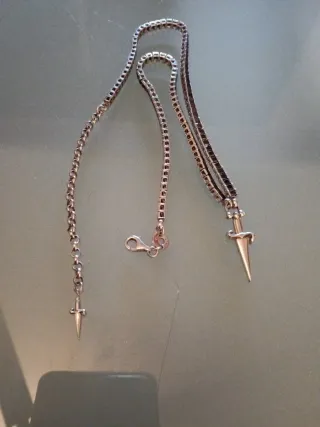 Collana Paciotti argento pietre onice